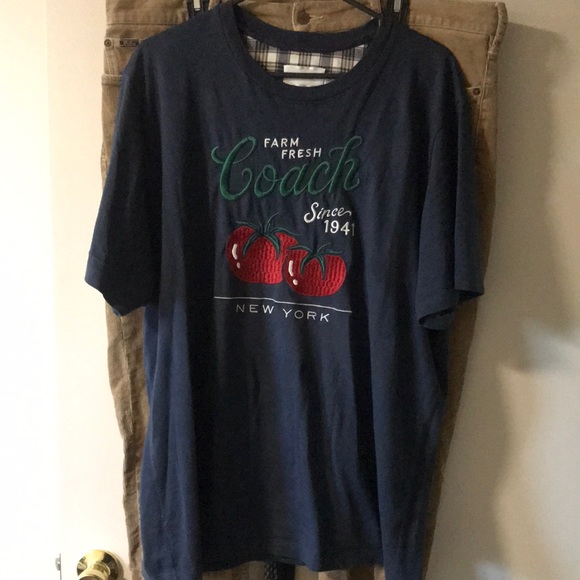 Coach Organic Cotton t-shirt BNWOT - Picture 1 of 4